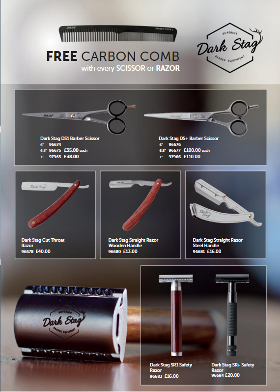 July/August Salons Direct Dark Stag Feature