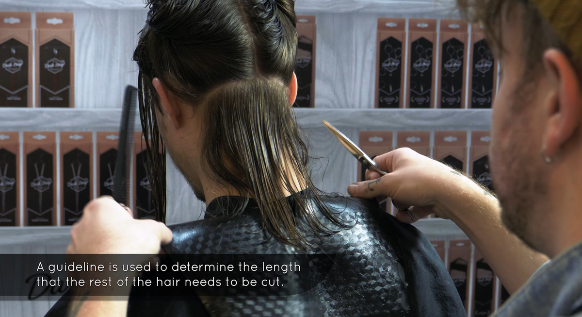 Preparing To Give A Haircut