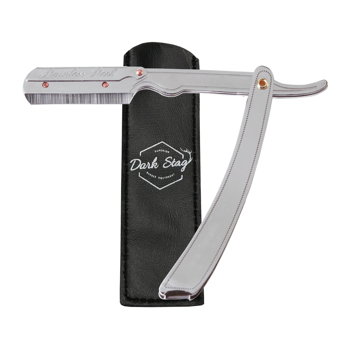 DARK STAG STEEL HANDLE RAZOR POUCH NO PACK