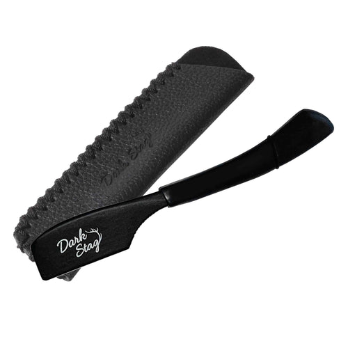 kamisori black with pouch crop